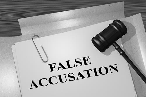 FALSE ACCUSATION