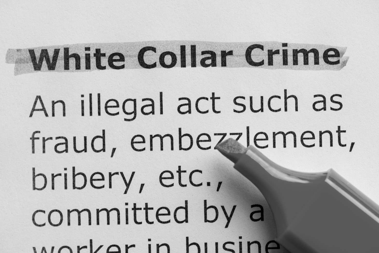 white collar crime