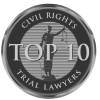 Top 10 Civil Rights Trial Lawyer badge