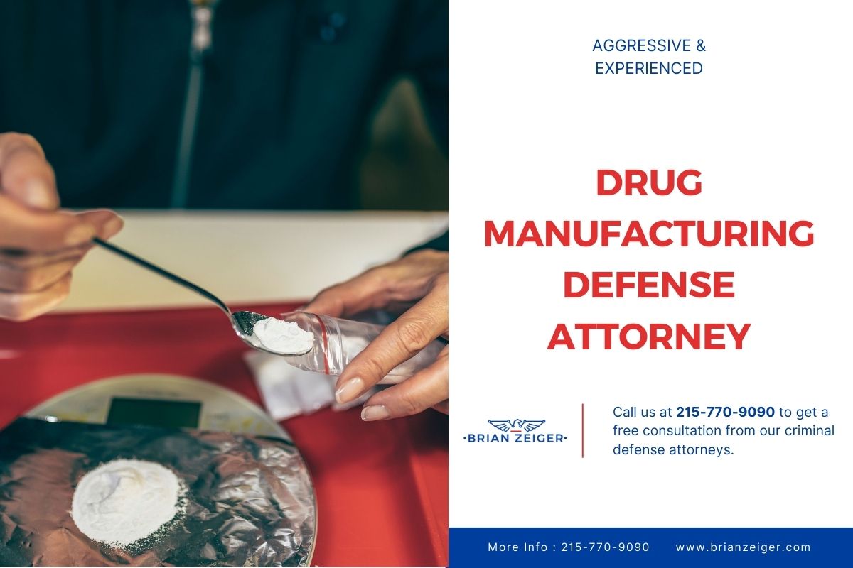 Drug Manufacturing Defense Attorney in Philadelphia